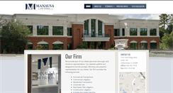 Desktop Screenshot of manausalaw.com